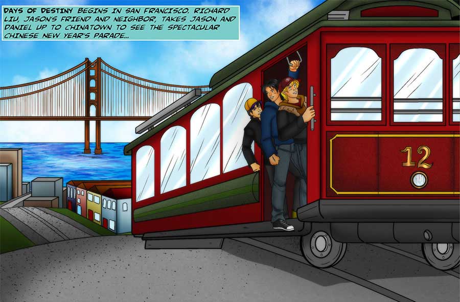 Days of Destiny teaser page 1 