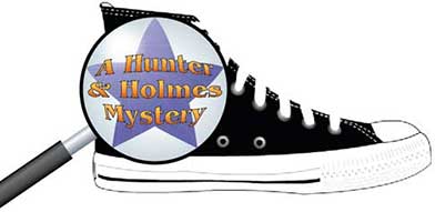 hunter & holmes black shoe logo