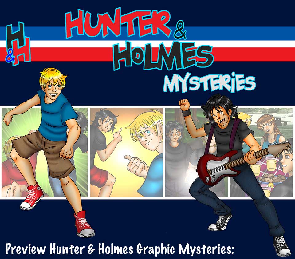 Hunter & Holmes comics home page